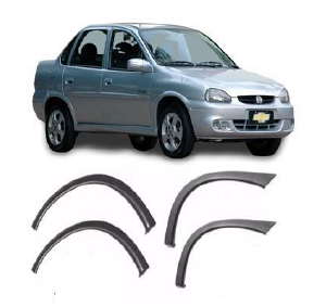 Kit Ampliacion - Molduras Guardabarros Corsa 1996/2006