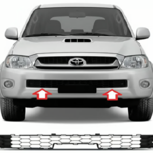 REJILLA INFERIOR PARAGOLPES TOYOTA HILUX 2009/2011